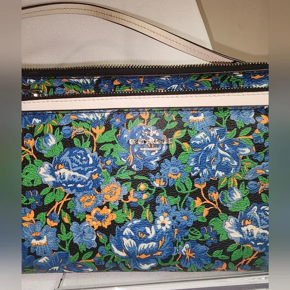 Coach Blue Floral Women's Bag Set - Picture 2 of 8